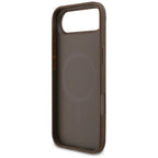 Guess 4G Klasikinis žiedo logotipas MagSafe Dėklas, skirtas iPhone 17 Air - Brown