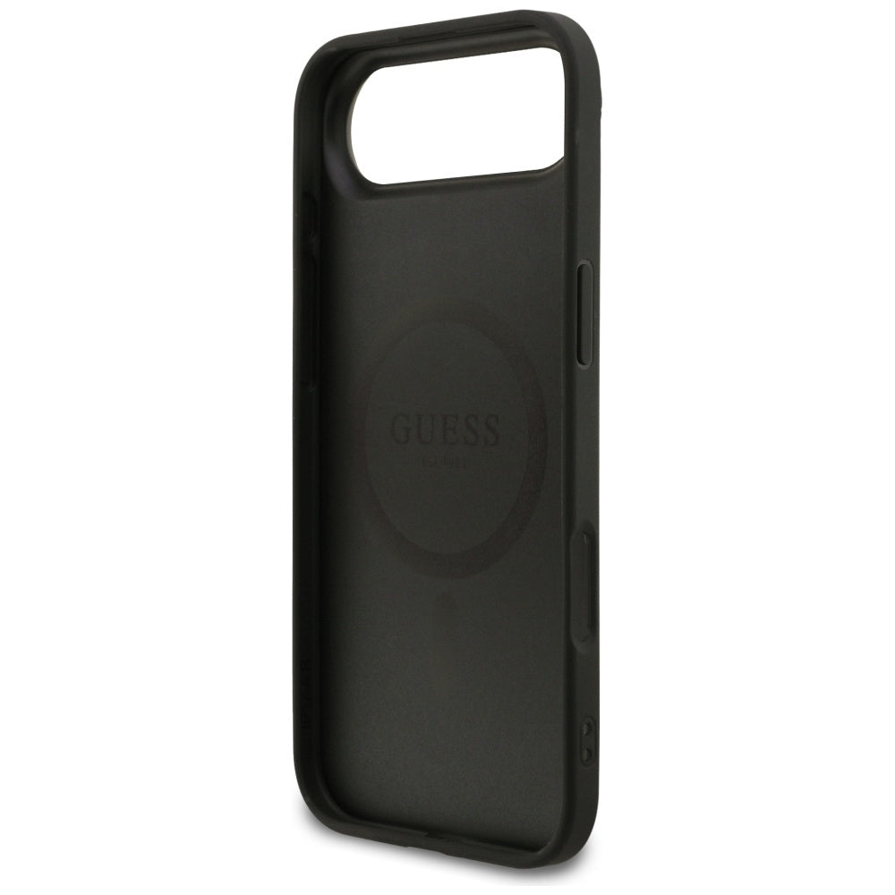 Guess MagSafe dėklas iPhone 17 Air – juodas