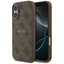 Guess MagSafe dėklas iPhone 17 – rudas