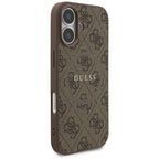 Guess MagSafe dėklas iPhone 17 – rudas