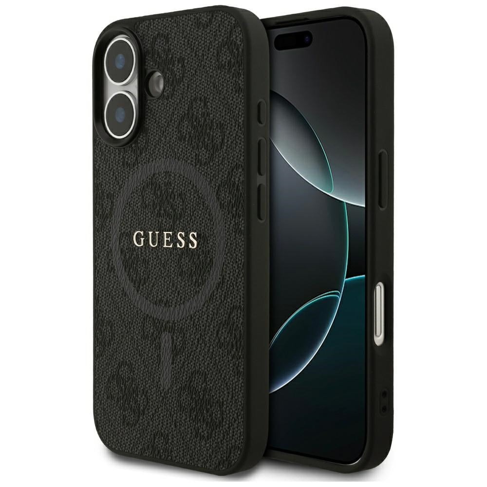 Guess MagSafe dėklas iPhone 17 – juodas