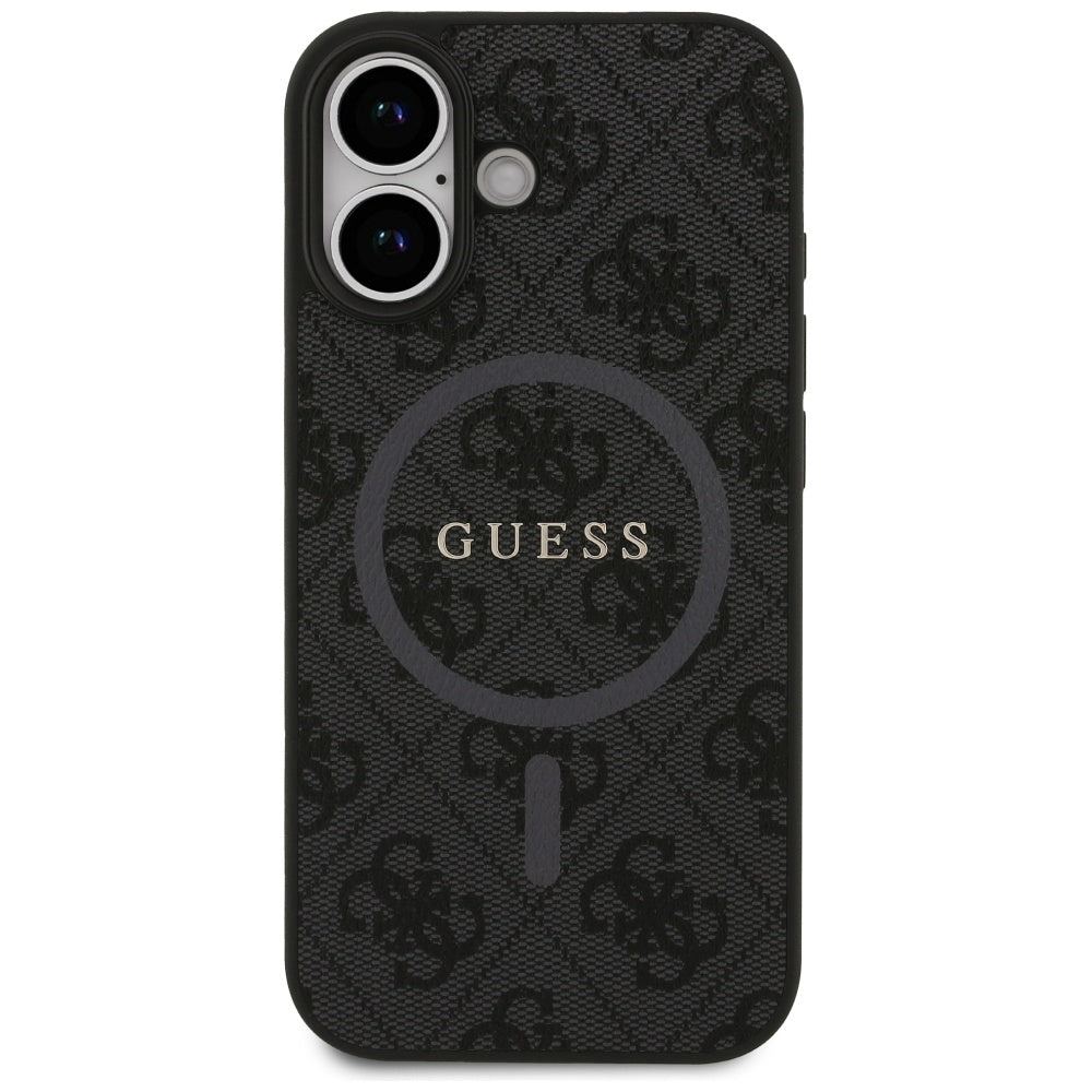 Guess MagSafe dėklas iPhone 17 – juodas