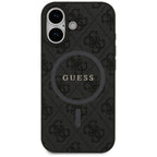 Guess MagSafe dėklas iPhone 17 – juodas