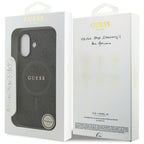 Guess MagSafe dėklas iPhone 17 – juodas