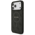Guess MagSafe dėklas iPhone 17 Pro Max – juodas