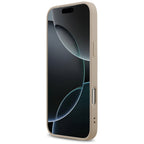 Guess MagSafe dėklas iPhone 17 Pro Max – rožinis