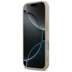 Guess MagSafe dėklas iPhone 17 Pro – rožinis