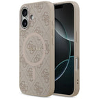 Guess 4G Ring Classic Logo MagSafe dėklas iPhone 17 - Rožinis -- iPhone 17