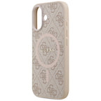 Guess 4G Ring Classic Logo MagSafe dėklas iPhone 17 - Rožinis -- iPhone 17
