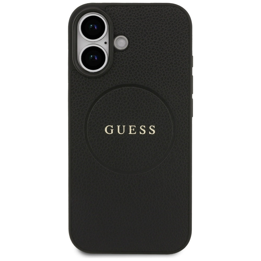 Guess MagSafe dėklas iPhone 17 – juodas
