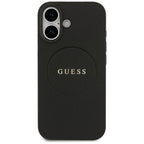 Guess MagSafe dėklas iPhone 17 – juodas