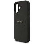 Guess MagSafe dėklas iPhone 17 – juodas