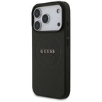 Guess MagSafe dėklas iPhone 17 Pro – juodas -- iPhone 17 Pro