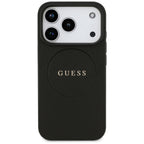 Guess MagSafe dėklas iPhone 17 Pro – juodas -- iPhone 17 Pro