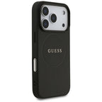 Guess MagSafe dėklas iPhone 17 Pro – juodas -- iPhone 17 Pro