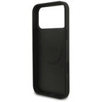 Guess MagSafe dėklas iPhone 17 Pro Max – juodas