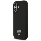 Guess MagSafe silikoninis dėklas iPhone 17 – juodas