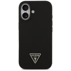 Guess MagSafe silikoninis dėklas iPhone 17 – juodas