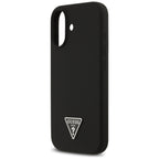 Guess MagSafe silikoninis dėklas iPhone 17 – juodas