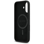 Guess MagSafe silikoninis dėklas iPhone 17 – juodas