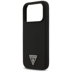 Guess MagSafe dėklas iPhone 17 Pro – juodas