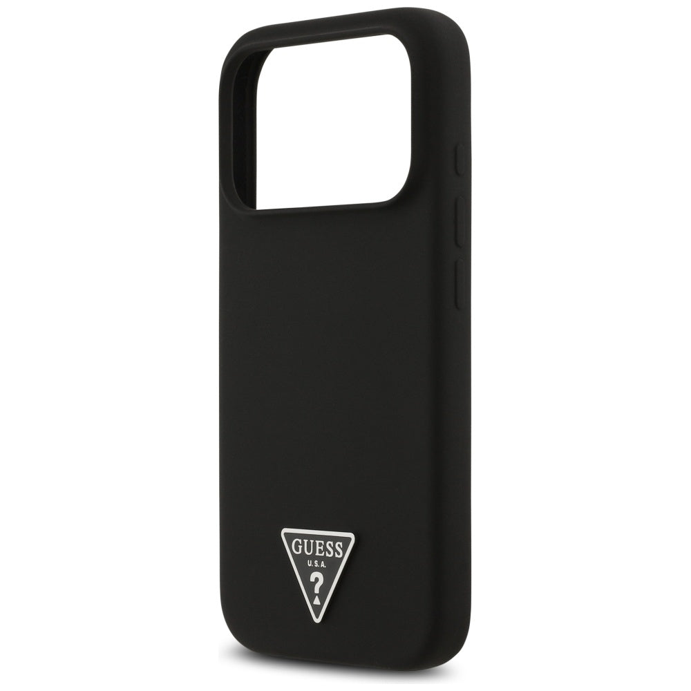 Guess MagSafe dėklas iPhone 17 Pro – juodas
