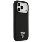 Guess MagSafe dėklas iPhone 17 Pro Max – juodas