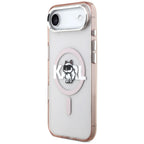 Karl Lagerfeld MagSafe dėklas iPhone 17 Air – rožinis
