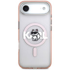 Karl Lagerfeld MagSafe dėklas iPhone 17 Air – rožinis