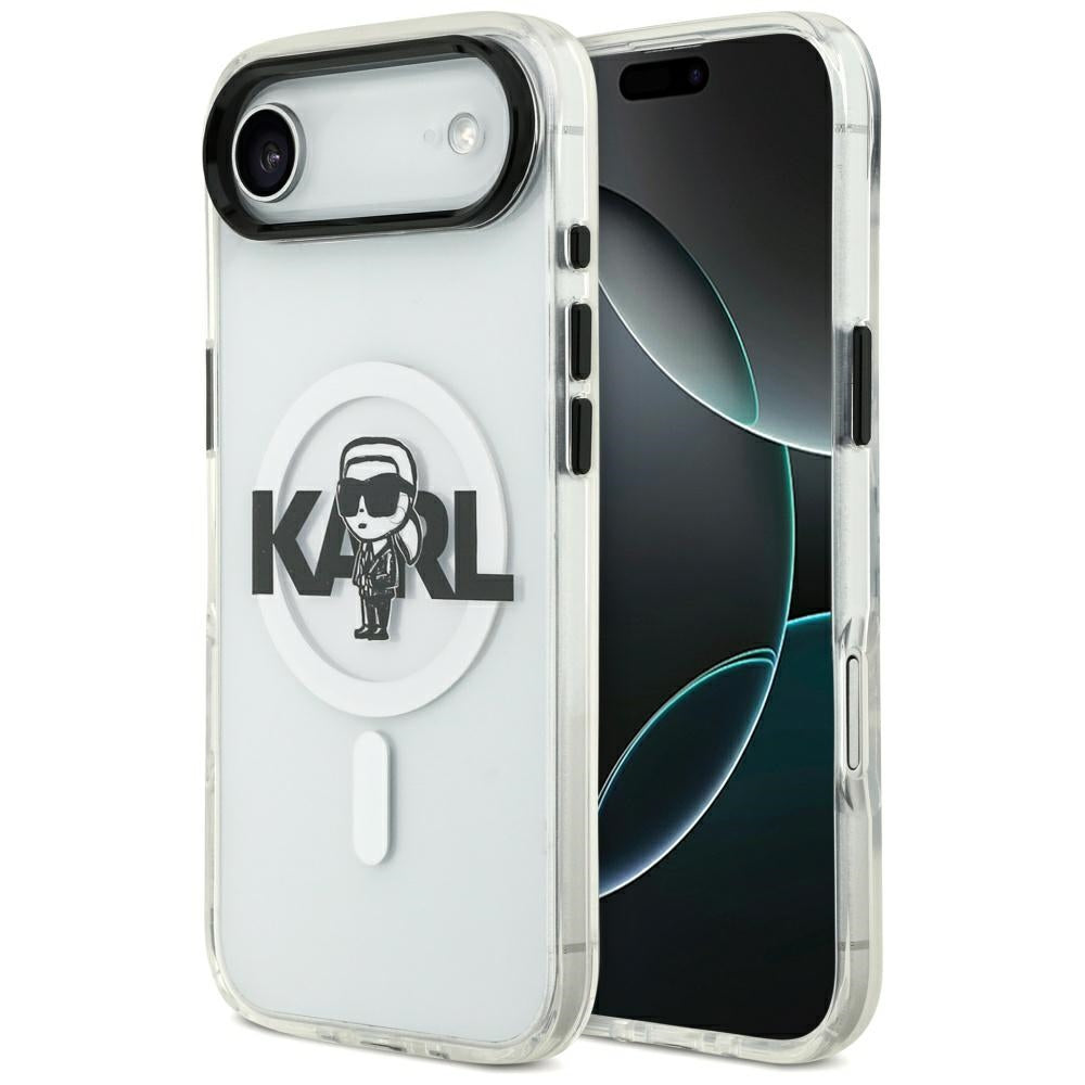 Karl Lagerfeld MagSafe dėklas iPhone 17 Air – skaidrus -- iPhone Air