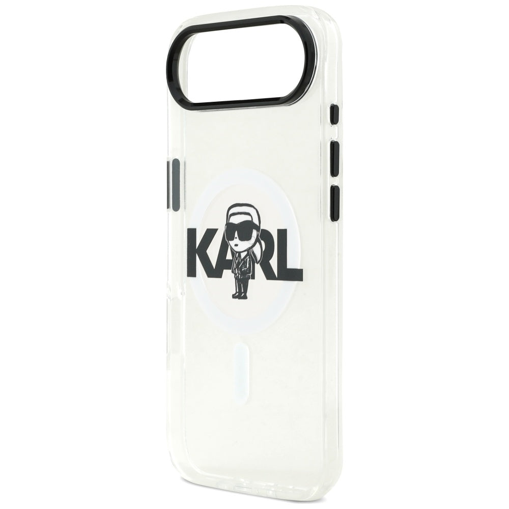 Karl Lagerfeld MagSafe dėklas iPhone 17 Air – skaidrus -- iPhone Air