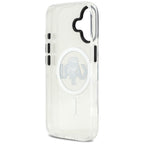 Karl Lagerfeld MagSafe dėklas iPhone 17 – skaidrus