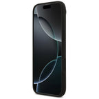 Karl Lagerfeld silikoninis Karl&Choupette žiedas MagSafe Dėklas, skirtas iPhone 17 Air - Black