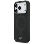 Mercedes MagSafe odinis dėklas iPhone 17 Pro – juodas