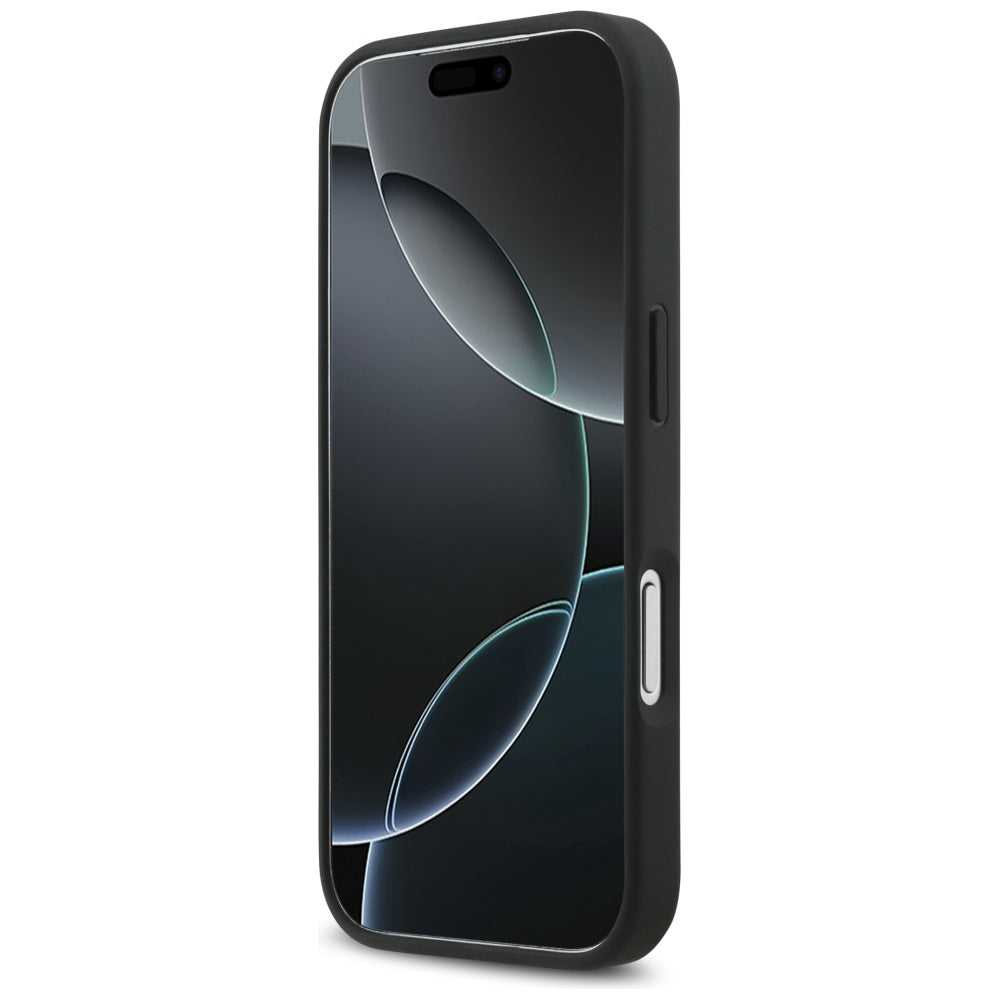 Mercedes MagSafe odinis dėklas iPhone 17 Pro – juodas