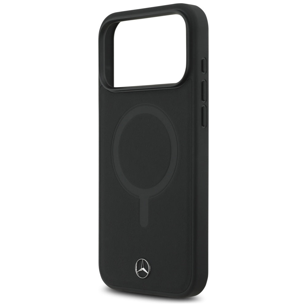 Mercedes MagSafe dėklas iPhone 17 Pro Max – juodas