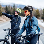 Wozinsky MTB dviračio šalmas su nuimamu snapu, lengvas L - juodas ir sidabrinis -- Bicycle Helmets