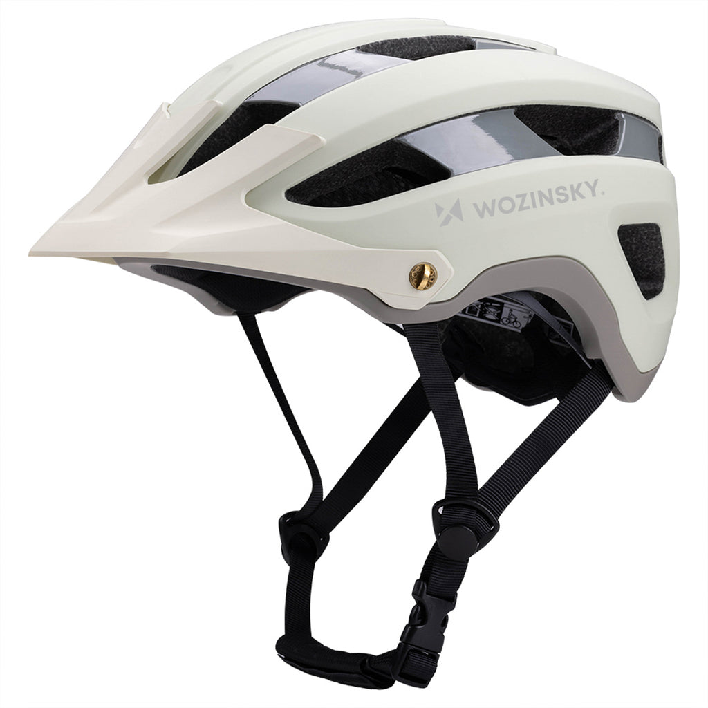 Wozinsky MTB dviračio šalmas su nuimama viršūne, lengvas, L - pastelinė žalia -- Bicycle Helmets