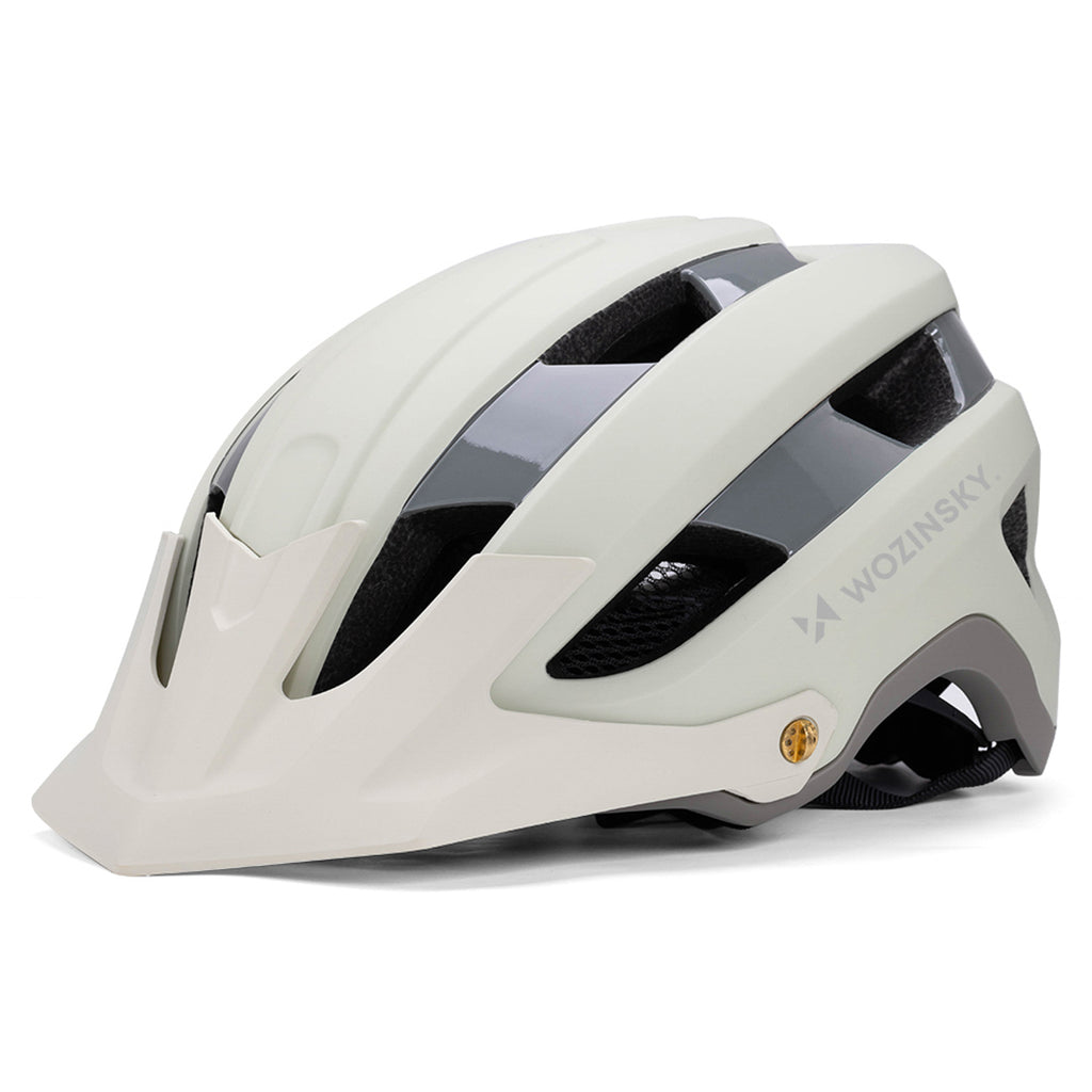 Wozinsky MTB dviračio šalmas su nuimama viršūne, lengvas, L - pastelinė žalia -- Bicycle Helmets