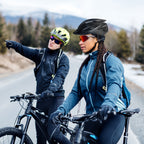 Wozinsky MTB dviračio šalmas su nuimama viršūne ir galine USB šviesa M - juodas -- Bicycle Helmets
