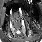 Wozinsky pilno veido dviračio šalmas su nuimama viršūne 57-59 cm - juodas -- Bicycle Helmets