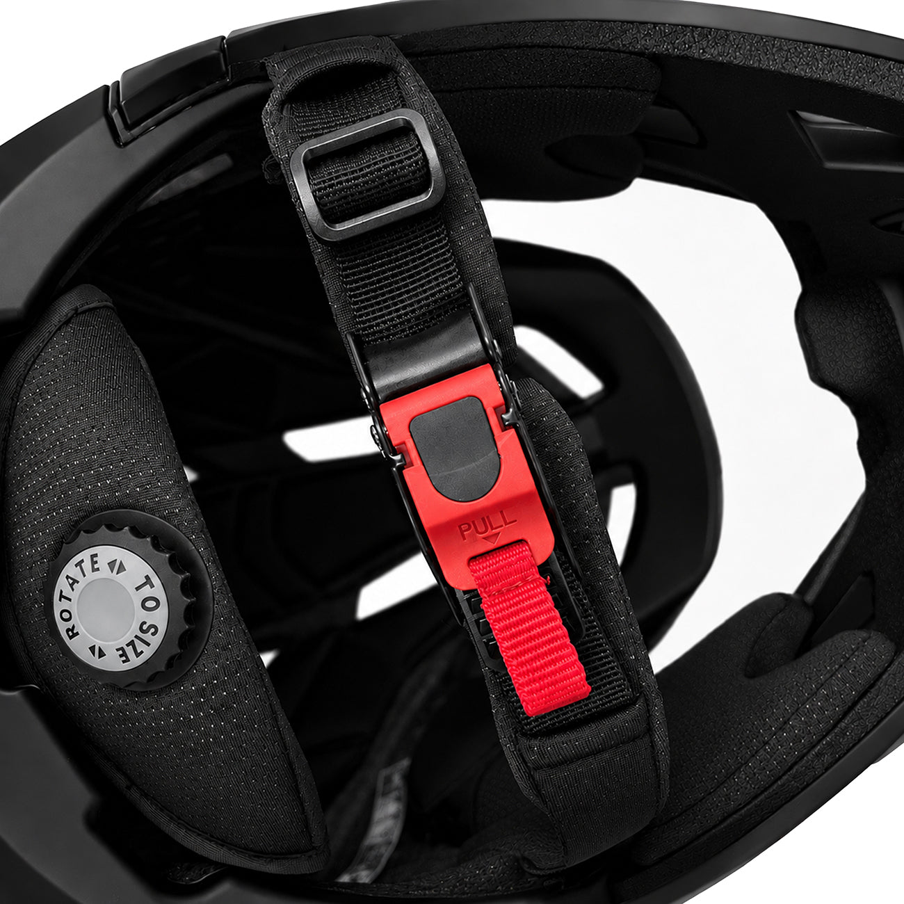 Wozinsky pilno veido dviračio šalmas su nuimama viršūne 57-59 cm - juodas -- Bicycle Helmets
