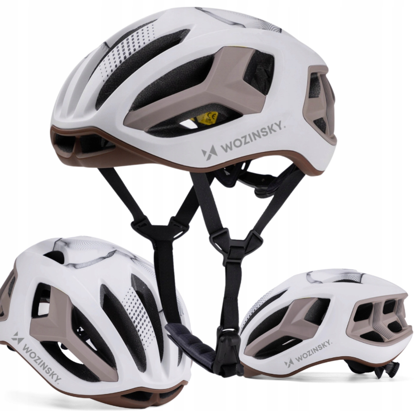 Wozinsky Ultralight kelionės dviračio šalmas 54-58 cm - taupe -- Bicycle Helmets
