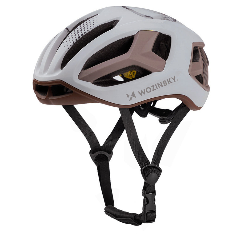 Wozinsky ultra-plonasis greitkelių dviračio šalmas L - pilka -- Bicycle Helmets