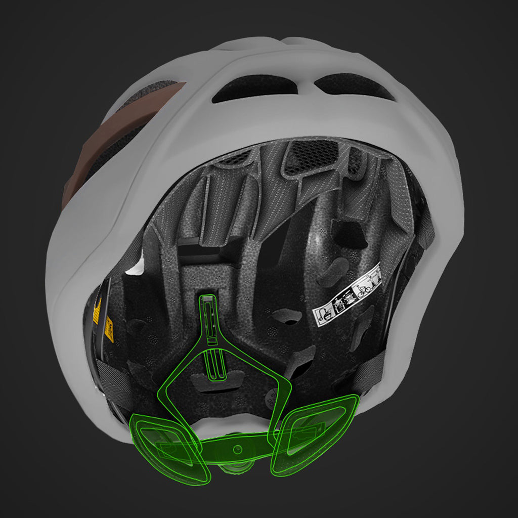 Wozinsky ultra-plonasis greitkelių dviračio šalmas L - pilka -- Bicycle Helmets