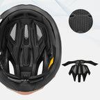 Wozinsky ultra-plonasis greitkelių dviračio šalmas L - pilka -- Bicycle Helmets