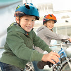 Wozinsky vaikiški dviračio šalmas, Drakonų raštas, Lengvas, S - Mėlynas -- Bicycle Helmets