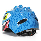 Wozinsky vaikiški dviračio šalmas, Drakonų raštas, Lengvas, S - Mėlynas -- Bicycle Helmets