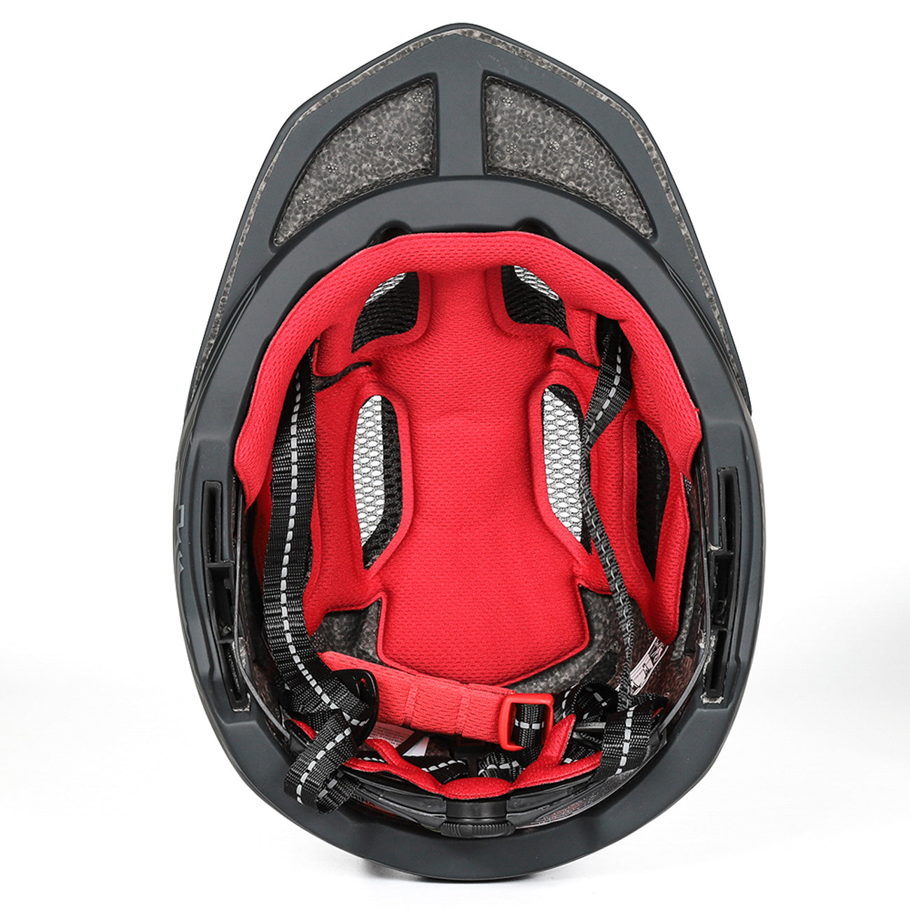 Wozinsky Vaikų pilnaviduriai dviračio šalmas su USB galine šviesa S - Pilka -- Bicycle Helmets