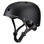 Wozinsky Lengvas BMX/paspirtuvo šalmas M - juodas -- Bicycle Helmets